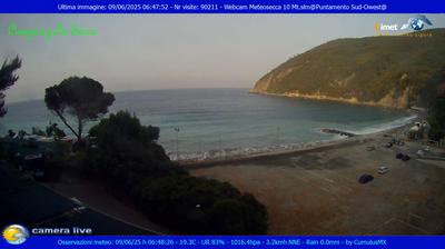 immagine della webcam nei dintorni di Deiva Marina: webcam Moneglia