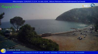 immagine della webcam nei dintorni di Borgo Val di Taro: webcam Moneglia