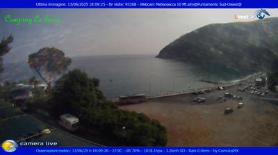 immagine della webcam nei dintorni di Borgo Val di Taro: webcam Moneglia