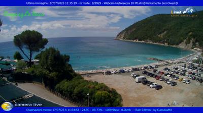 immagine della webcam nei dintorni di Lavagna: webcam Moneglia