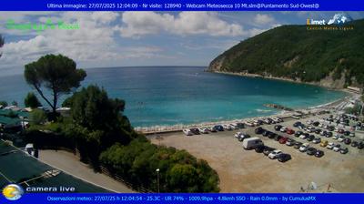 immagine della webcam nei dintorni di Cavi: webcam Moneglia