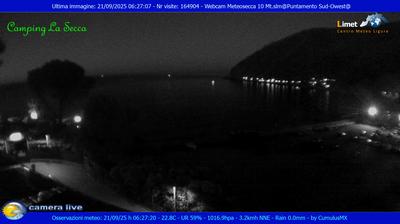 immagine della webcam nei dintorni di Vernazza: webcam Moneglia