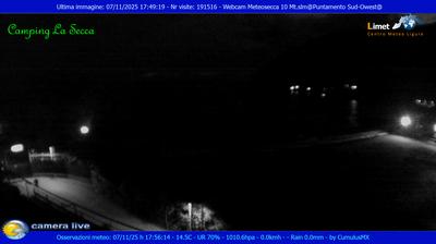 immagine della webcam nei dintorni di Monterosso al Mare: webcam Moneglia