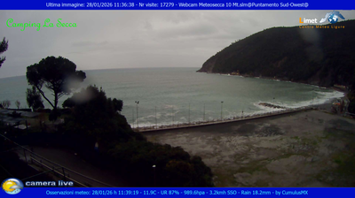 immagine della webcam nei dintorni di Lavagna: webcam Moneglia