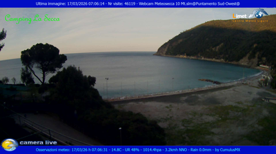 immagine della webcam nei dintorni di Lavagna: webcam Moneglia