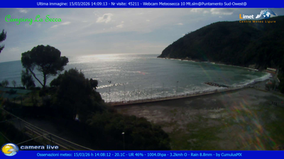 immagine della webcam nei dintorni di Levanto: webcam Moneglia