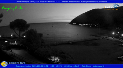 immagine della webcam nei dintorni di Zignago: webcam Moneglia