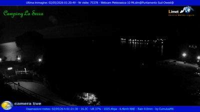 immagine della webcam nei dintorni di Manarola: webcam Moneglia