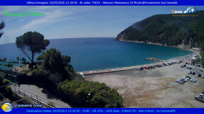 immagine della webcam nei dintorni di Cavi: webcam Moneglia