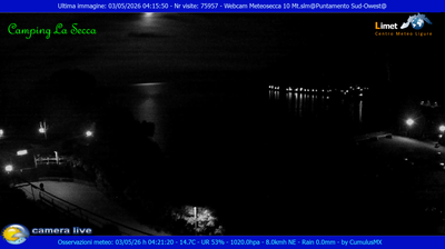immagine della webcam nei dintorni di Cavi: webcam Moneglia