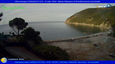 immagine della webcam nei dintorni di Deiva Marina: webcam Moneglia
