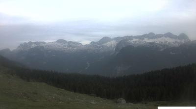 immagine della webcam nei dintorni di Monte Lussari: webcam Sella Nevea