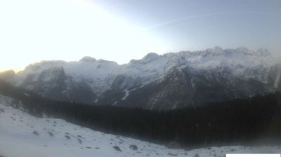 immagine della webcam nei dintorni di Monte Lussari: webcam Sella Nevea