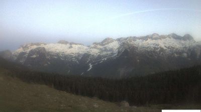 immagine della webcam nei dintorni di Monte Lussari: webcam Sella Nevea