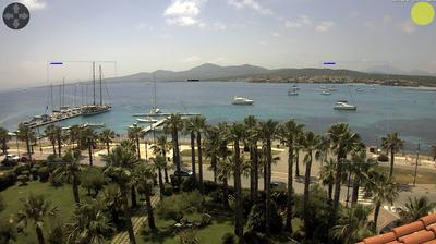 immagine della webcam nei dintorni di Palau: webcam Golfo Aranci