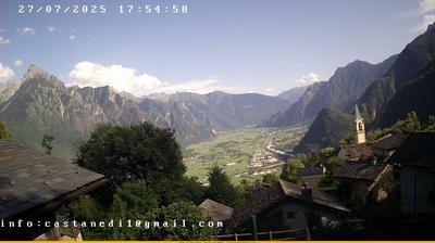 immagine della webcam nei dintorni di Val Masino: webcam Menarola