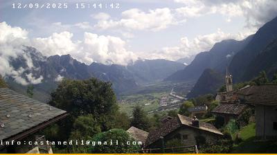 immagine della webcam nei dintorni di Val di Mello: webcam Gordona