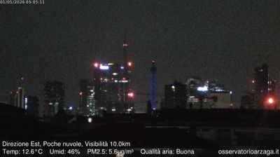 immagine della webcam nei dintorni di Milano Porta Romana: webcam Milano Grigioni