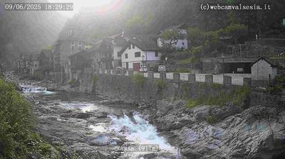 immagine della webcam nei dintorni di Boccioleto: webcam Rassa