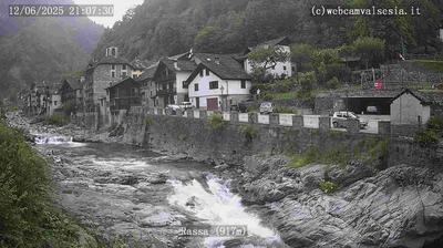 immagine della webcam nei dintorni di Alagna Valsesia: webcam Rassa