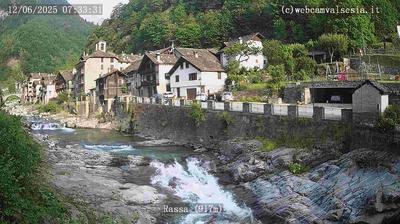 immagine della webcam nei dintorni di Fobello: webcam Rassa