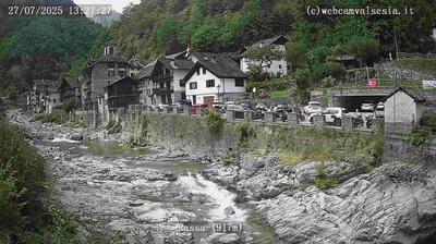 immagine della webcam nei dintorni di Trivero: webcam Rassa