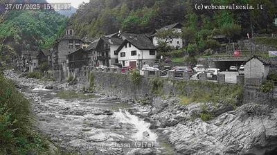 immagine della webcam nei dintorni di Passo dei Salati: webcam Rassa