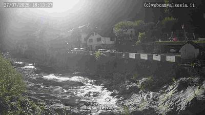 immagine della webcam nei dintorni di Punta Indren: webcam Rassa