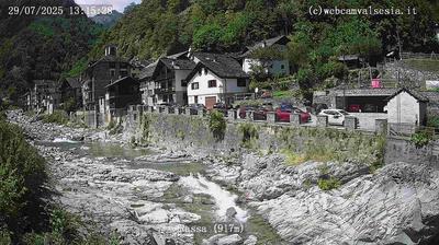 immagine della webcam nei dintorni di Fobello: webcam Rassa