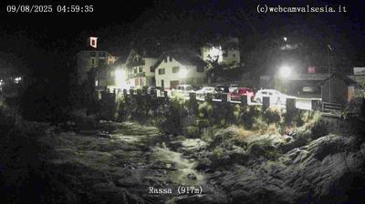 immagine della webcam nei dintorni di Campertogno: webcam Rassa