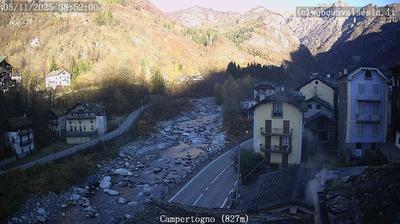 immagine della webcam nei dintorni di Scopello: webcam Campertogno