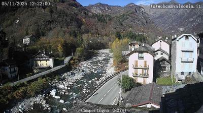 immagine della webcam nei dintorni di Scopa: webcam Campertogno