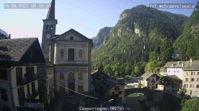immagine della webcam nei dintorni di Riva Valdobbia: webcam Campertogno