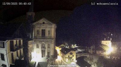 immagine della webcam nei dintorni di Portula: webcam Campertogno