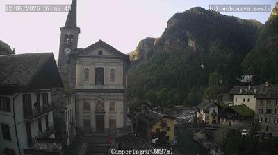 immagine della webcam nei dintorni di Rassa: webcam Campertogno