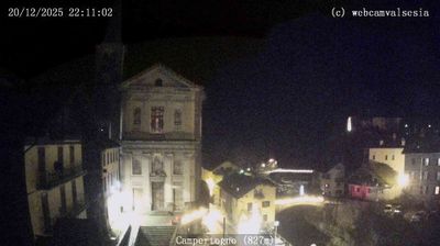 immagine della webcam nei dintorni di Gressoney-Saint-Jean: webcam Campertogno