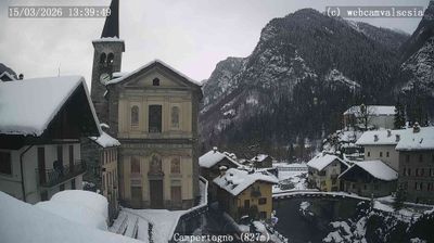 immagine della webcam nei dintorni di Rosazza: webcam Campertogno