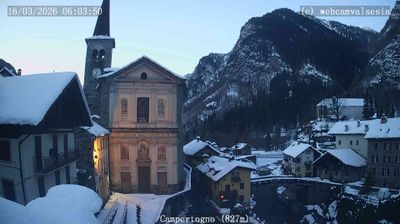 immagine della webcam nei dintorni di Passo dei Salati: webcam Campertogno