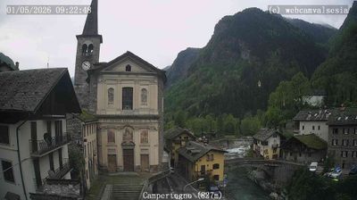immagine della webcam nei dintorni di Scopa: webcam Campertogno