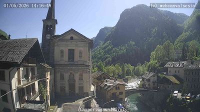 immagine della webcam nei dintorni di Piode: webcam Campertogno