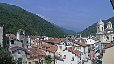 immagine della webcam nei dintorni di Monesi: webcam Pieve di Teco