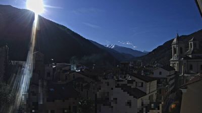 immagine della webcam nei dintorni di Aquila di Arroscia: webcam Pieve di Teco