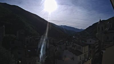 immagine della webcam nei dintorni di Ormea: webcam Pieve di Teco