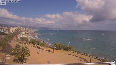 immagine della webcam nei dintorni di Alassio: webcam Giardini