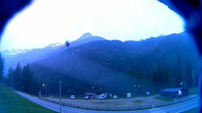 immagine della webcam nei dintorni di Cervinia Cime Bianche Laghi: webcam Staffal