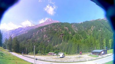 immagine della webcam nei dintorni di Capanna Margherita: webcam Staffal
