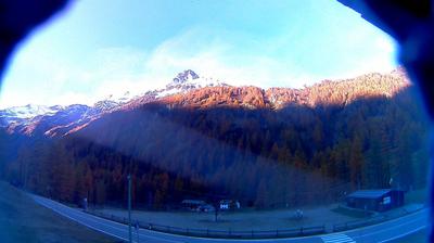 immagine della webcam nei dintorni di Valtournenche Colle Superiore: webcam Staffal