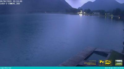 Preview delle webcam di Trasaghis › Sud: Lago di Cavazzo - Friuli Venezia Giulia
