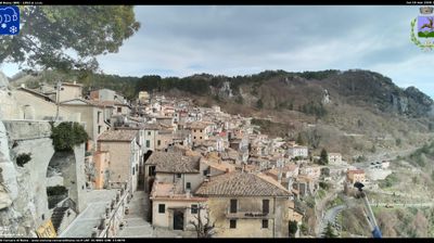 immagine della webcam nei dintorni di Borgorose: webcam Cervara di Roma