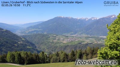 immagine della webcam nei dintorni di Campo di Trens: webcam Rodengo